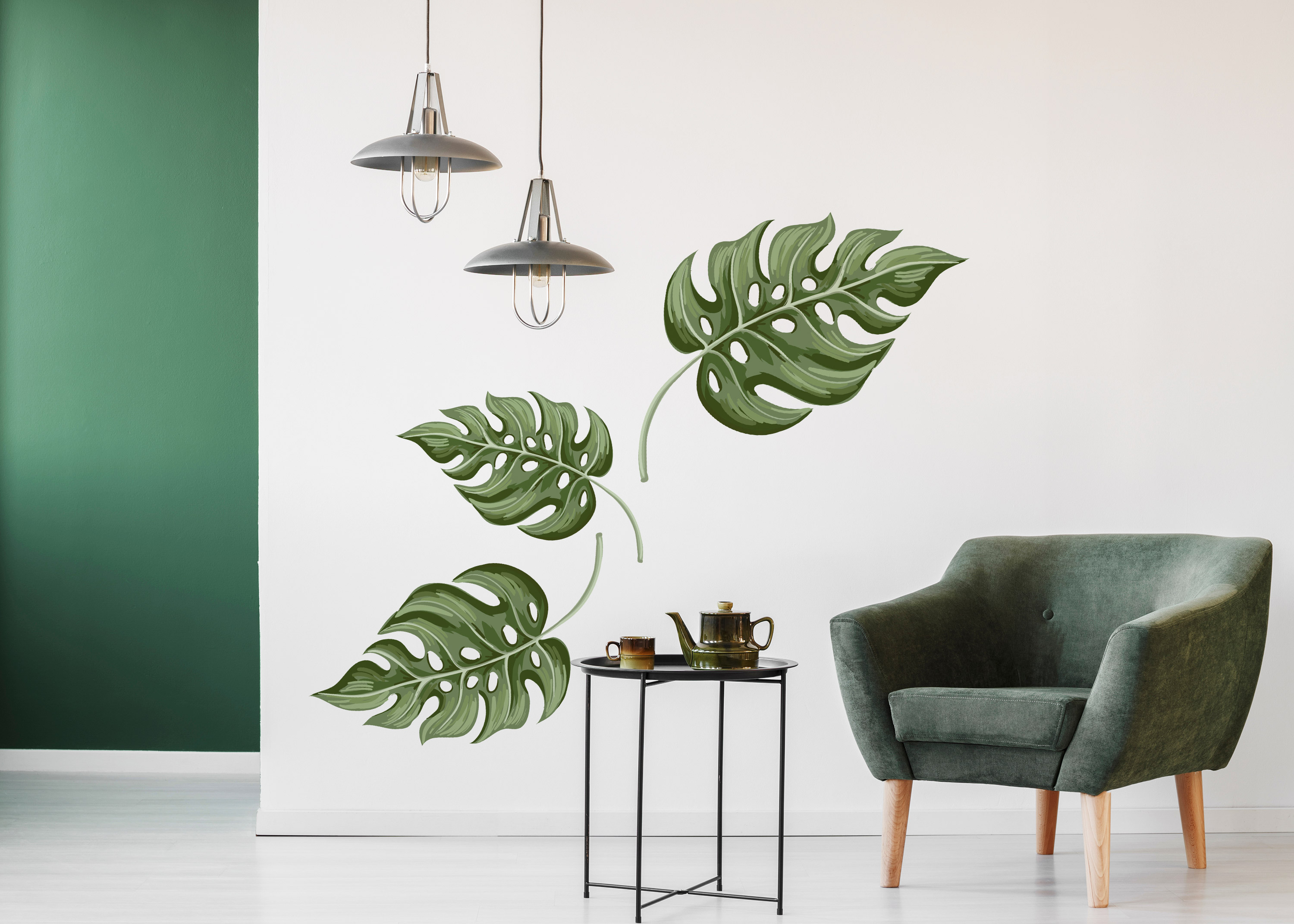 mockup-naklejka-monstera-zielona-lisc-farby-rysunek-1221069589