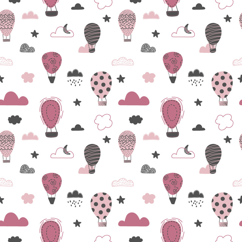 Balony w odcieniach różu