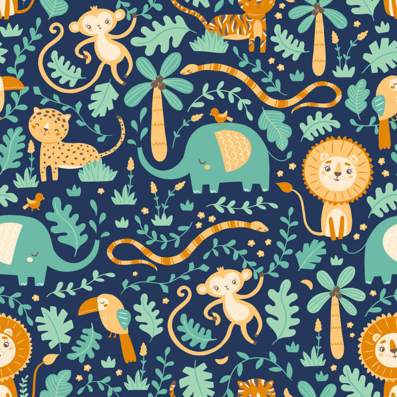 Dżungla jak malowana