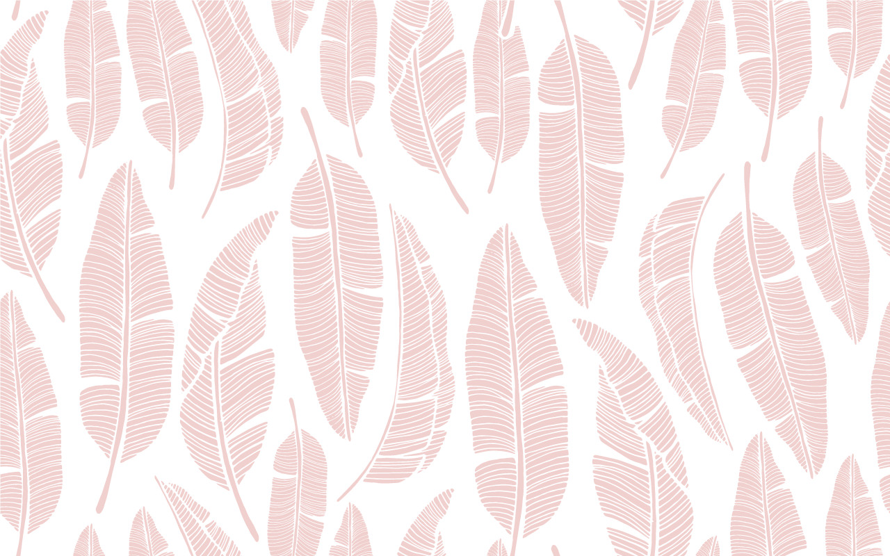 Liście bananowca różowe