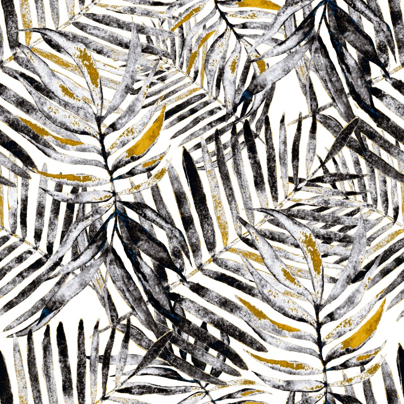 Monochromatyczne palmy