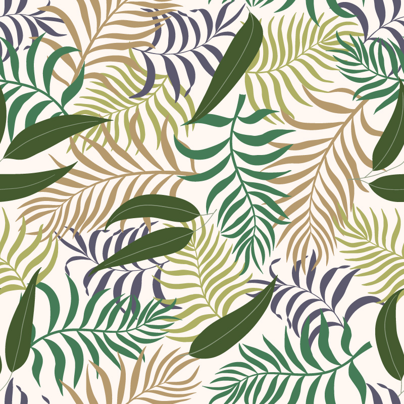 Palmy w odcieniach ziemi