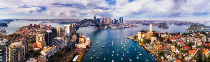 Sydney z lotu ptaka