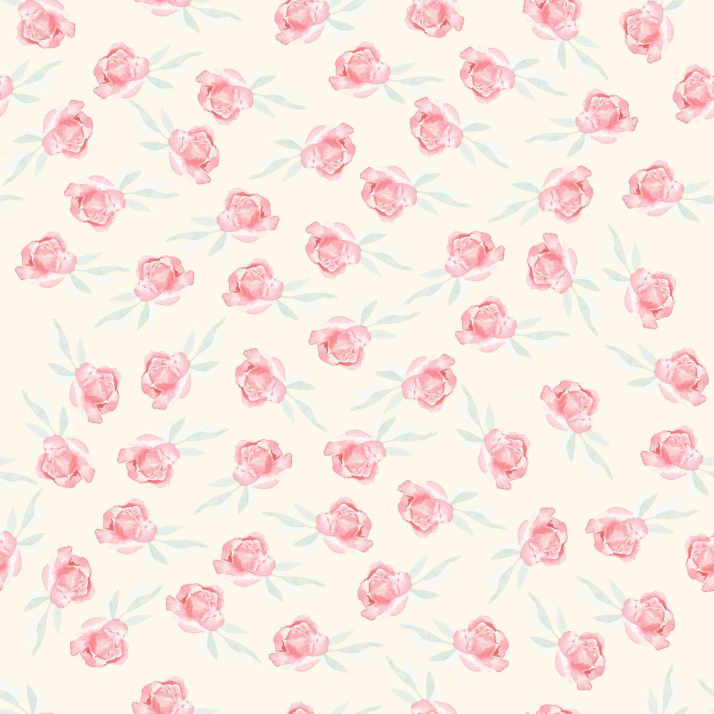 Delikatne róże na kremowym tle