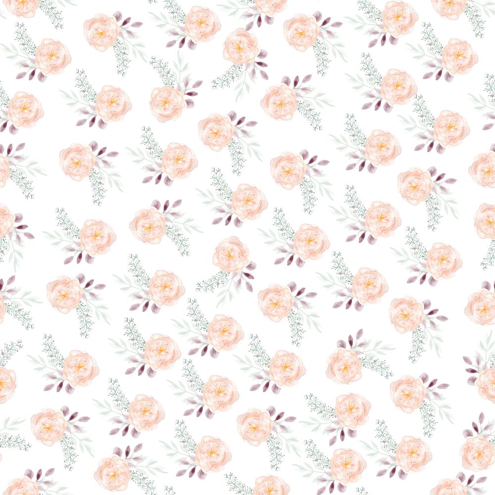 Blade piwonie i listki