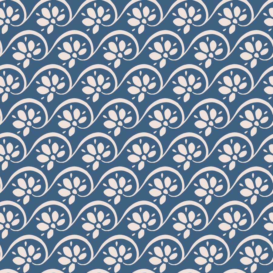 Blady wzorek malowany wałkiem