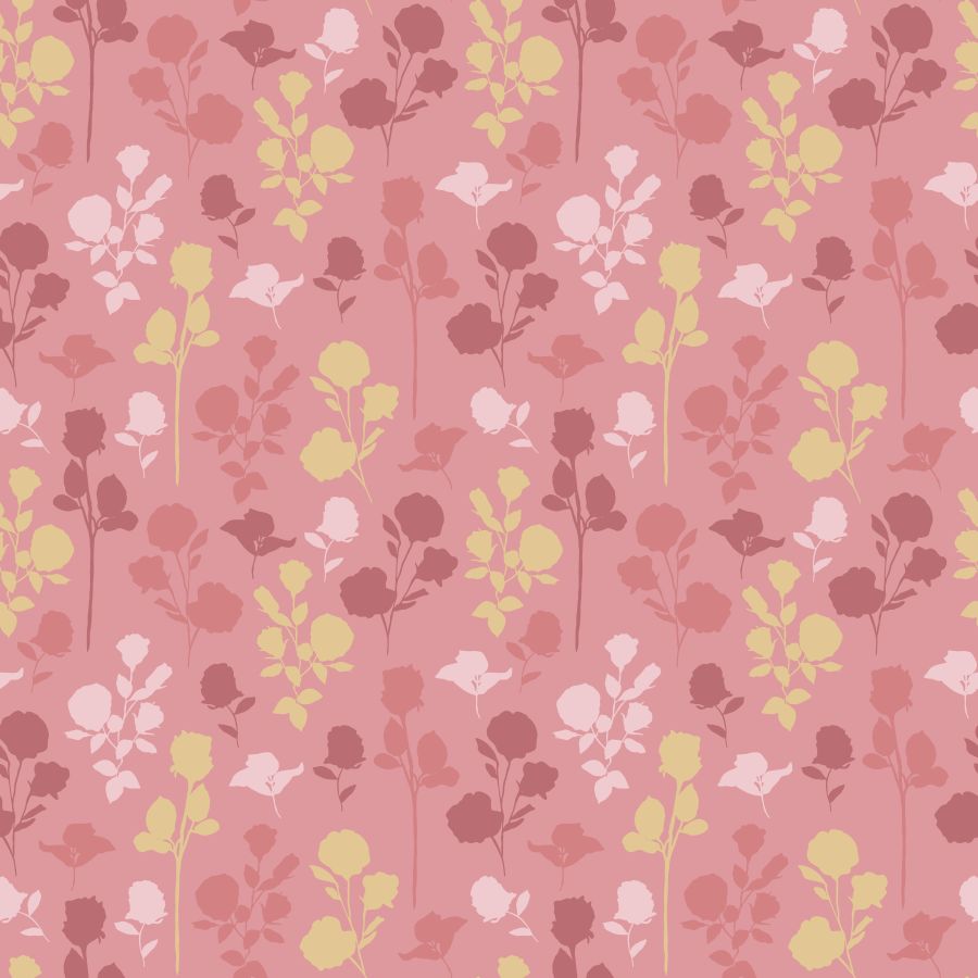 Delikatne różyczki w odcieniach beżu i różu