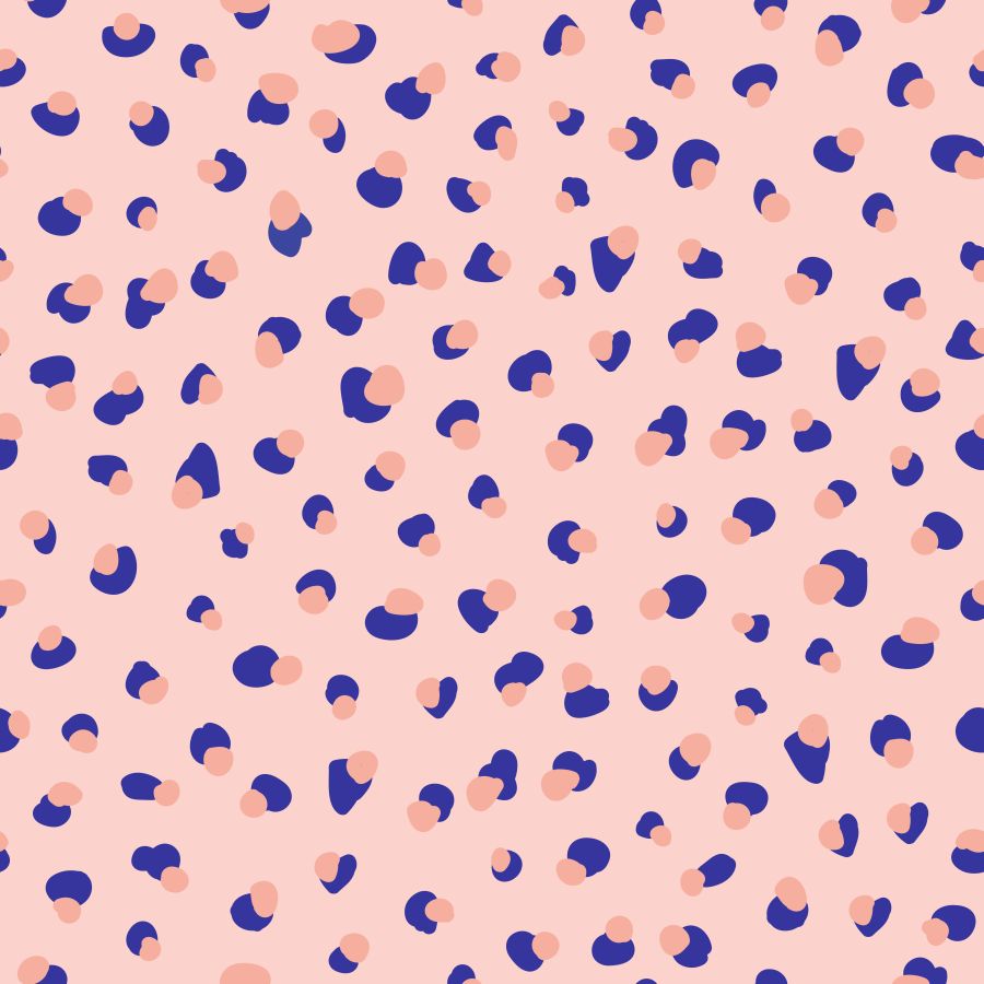 fioletowo różowe cętki