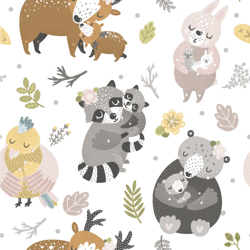 Zwierzątka z dziećmi