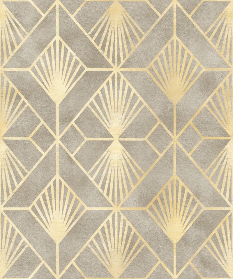 Beżowy witraż na różowym tle