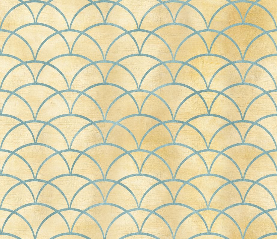 Nakładające się na siebie łuki na beżowym tle