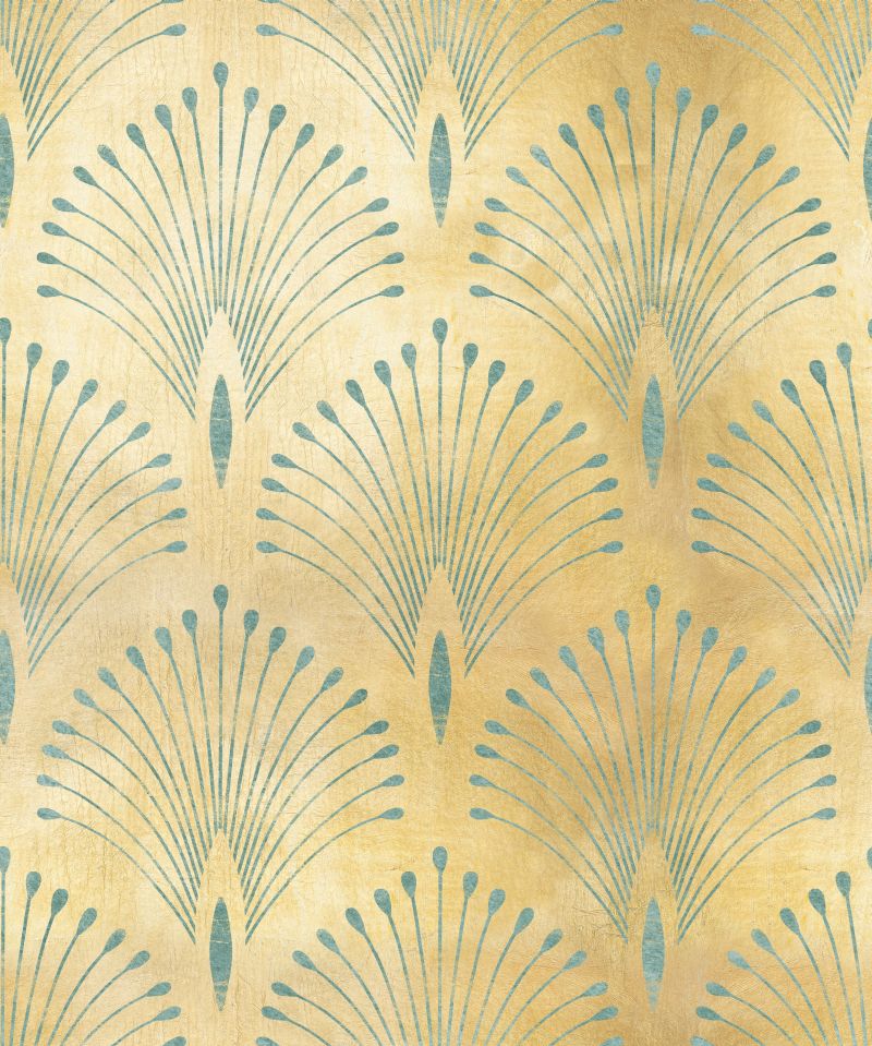 Pawie pióra na beżowym, przecieranym tle