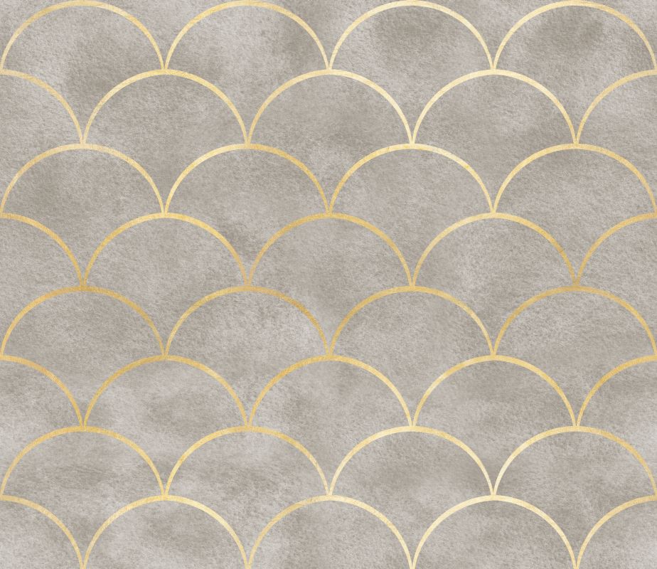 Beżowe, delikatne łuki na brudno-różowym tle