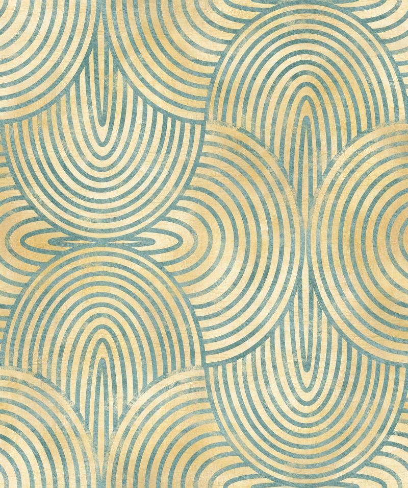 Linie niebieskie jak odciski palców na beżowym tle