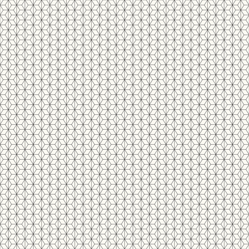 Geometryczne czarne gwiazdki z rombów na jasnym tle