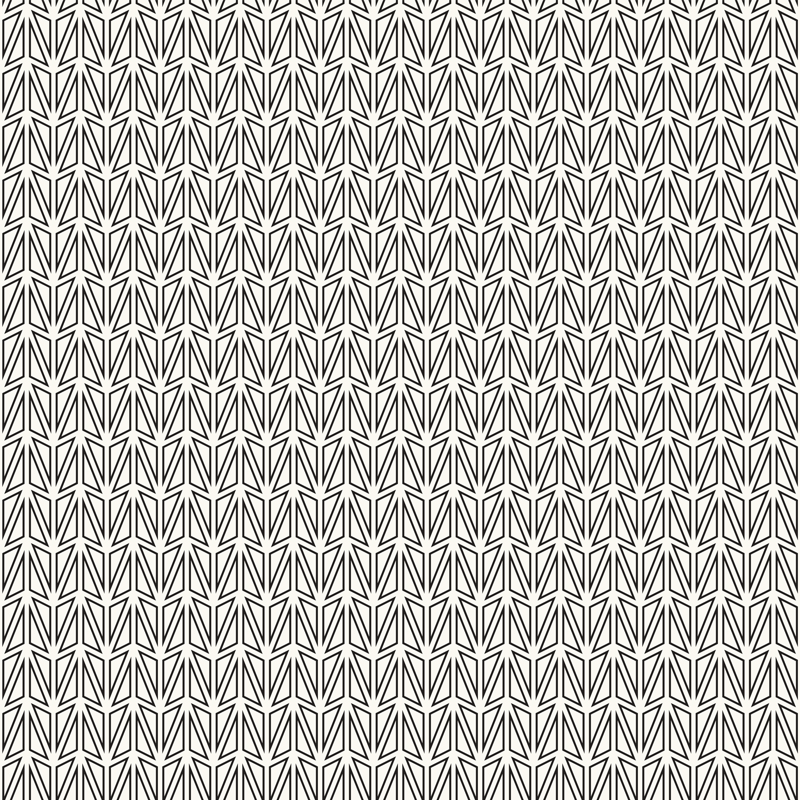 Czarne obrysy trójkątów na jasnym tle