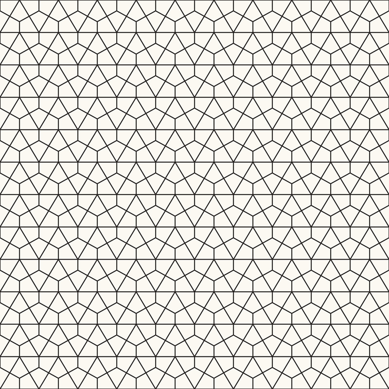 Geometryczne czarne serca, trójkąty na jasnym tle