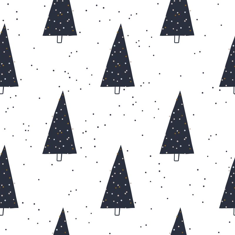 Minimalistyczne choineczki