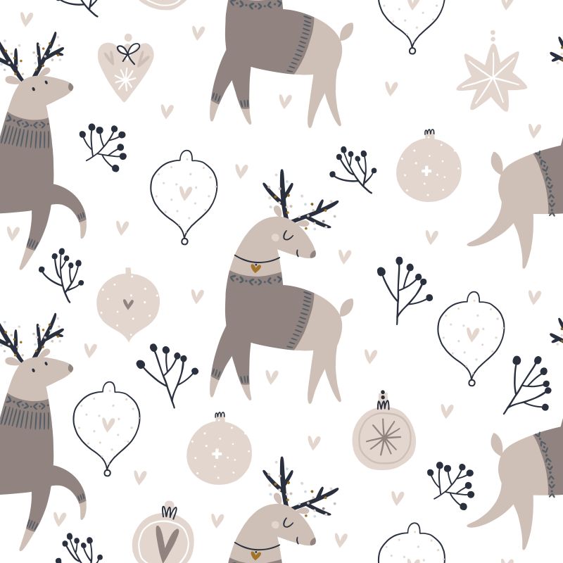 Renifery w sweterkach