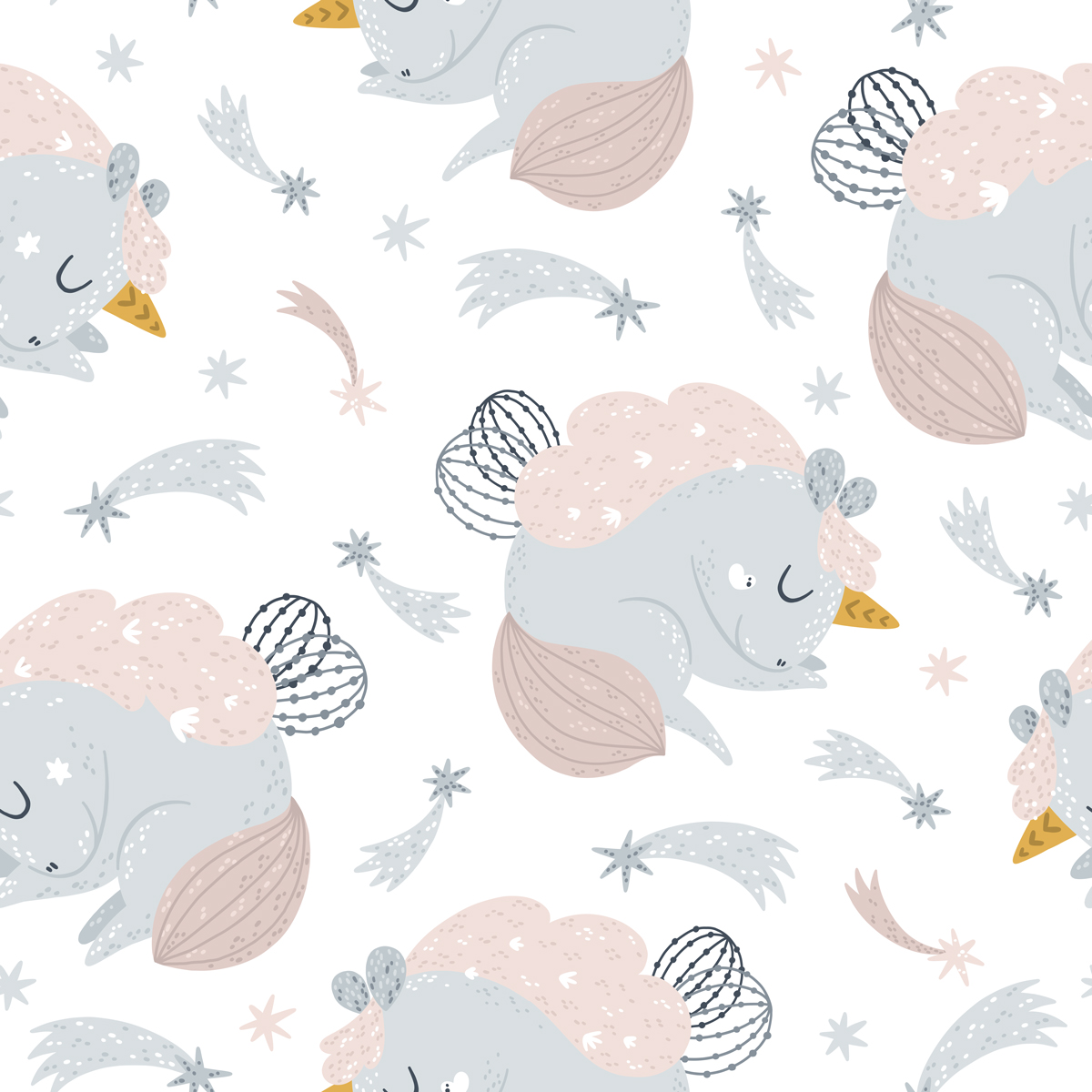 Śpiące jednorożce