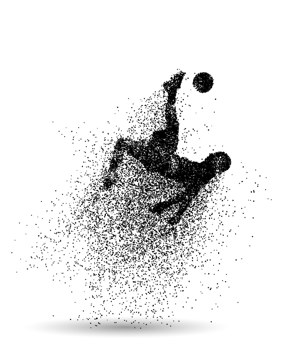 Piłkarz w pikselach