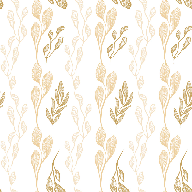 Zielonkawe, podłużne liście na białym tle