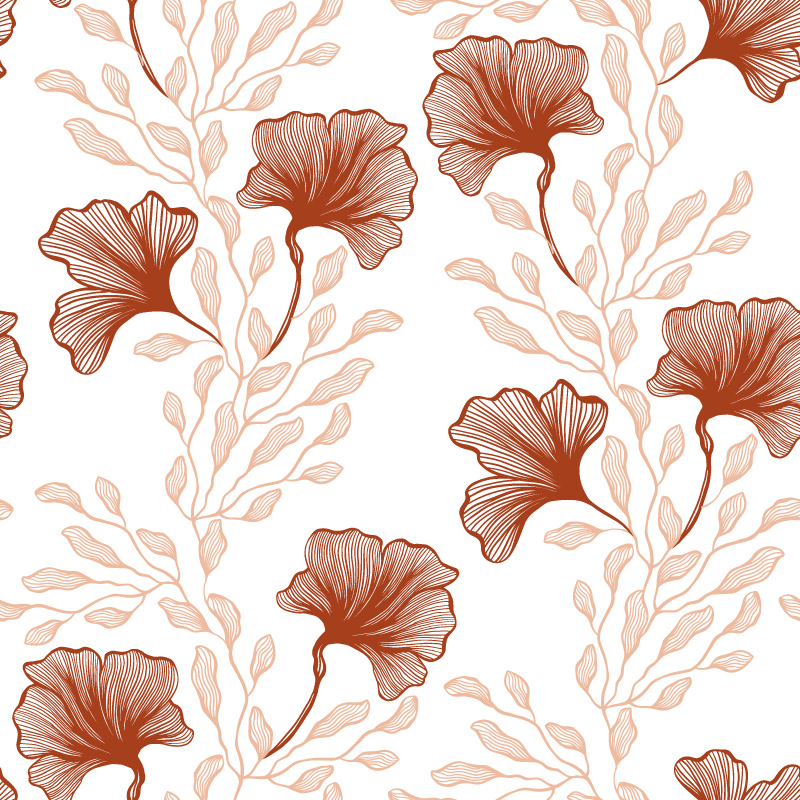 Blade listki i czerwone liście na białym tle