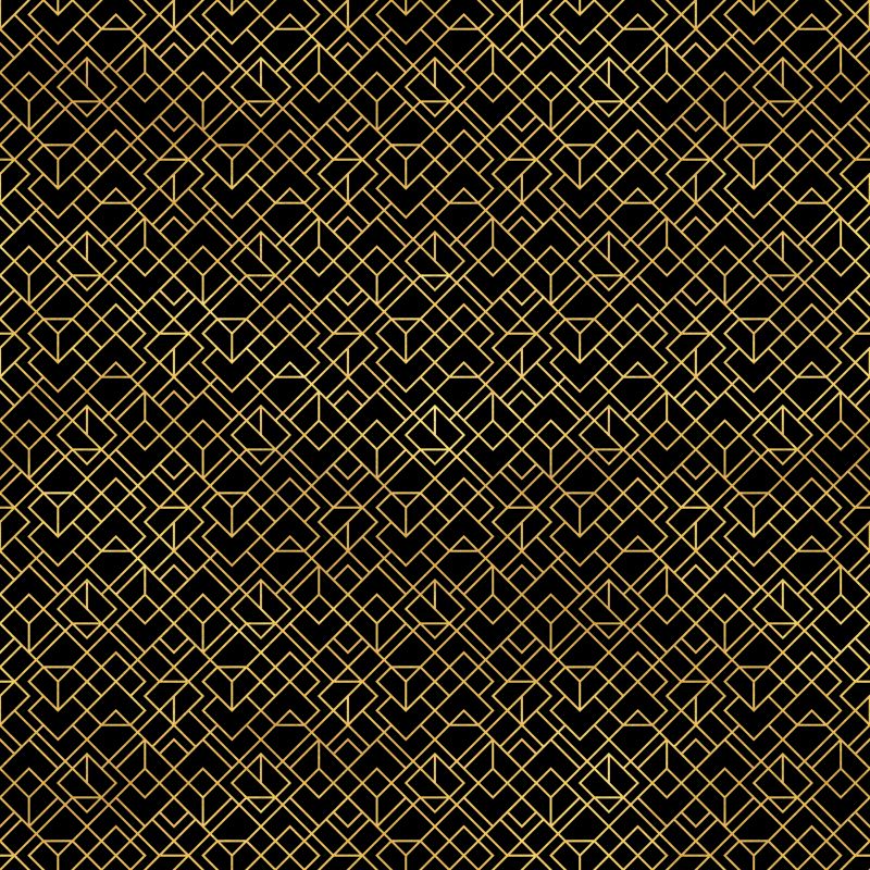 Wzorek z kwadratów na czarnym tle