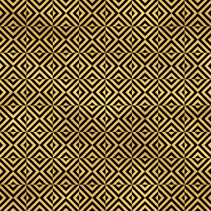 Kwadratowe kafle na czarnym tle