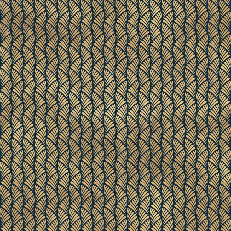 Listki w słupkach na granatowym tle