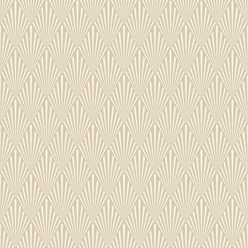 Promienisty wzór na beżowym tle