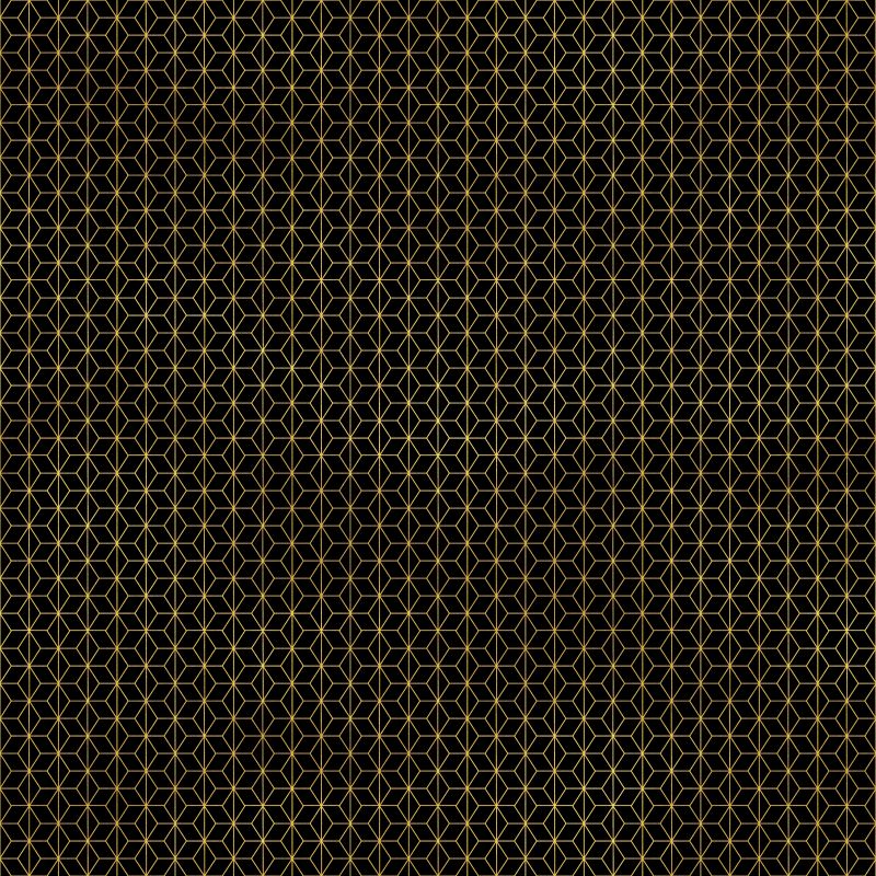 Gwiazdki geometryczne na czarnym tle