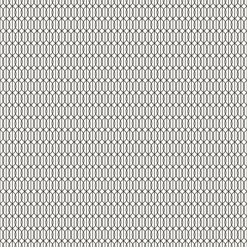 Drobny łańcuszek z falujących linii