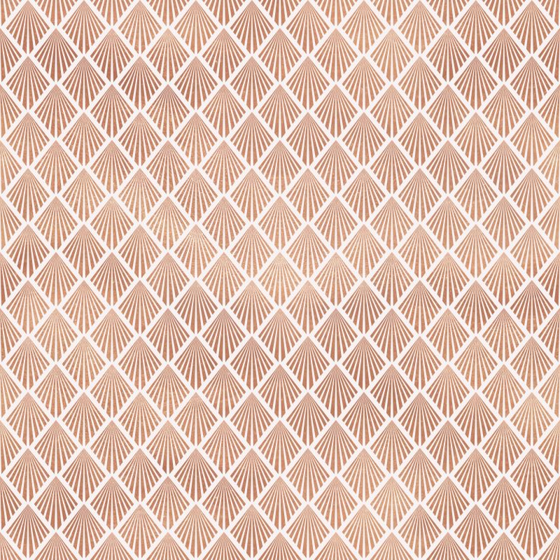 Promienisty różowy wzór na jasnym tle