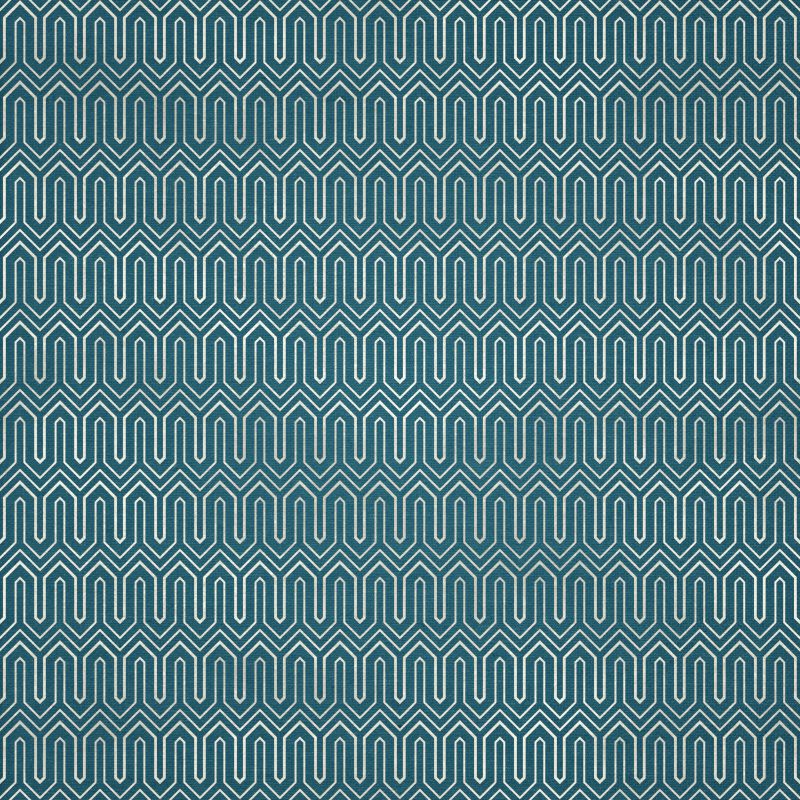 Kanciaste łuki na turkusowym tle