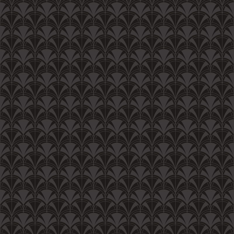 Szare, pełne łuki na ciemnym tle