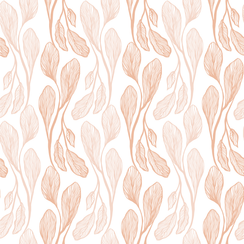 Delikatne, różowe liście w dwóch odcieniach