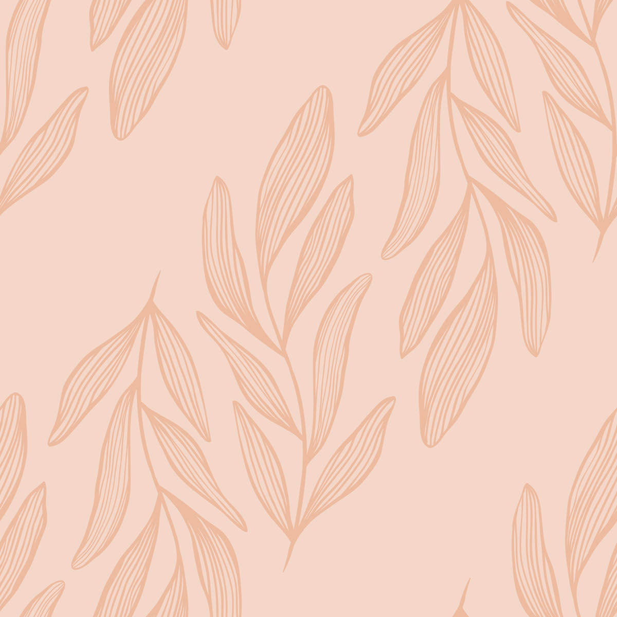 Różowe, pionowe liście na różowym tle