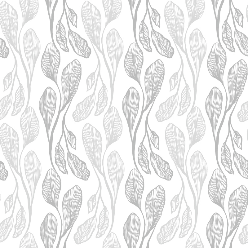 Delikatne, szare liście w dwóch odcieniach