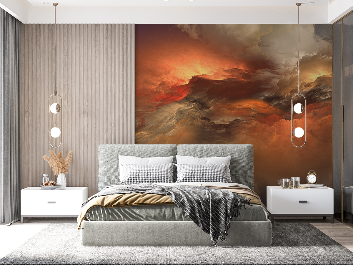 Fototapeta - Czerwone chmury - fototapeta.shop