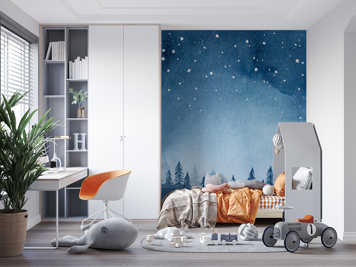 Fototapeta - Niebo nad lasem - fototapeta.shop