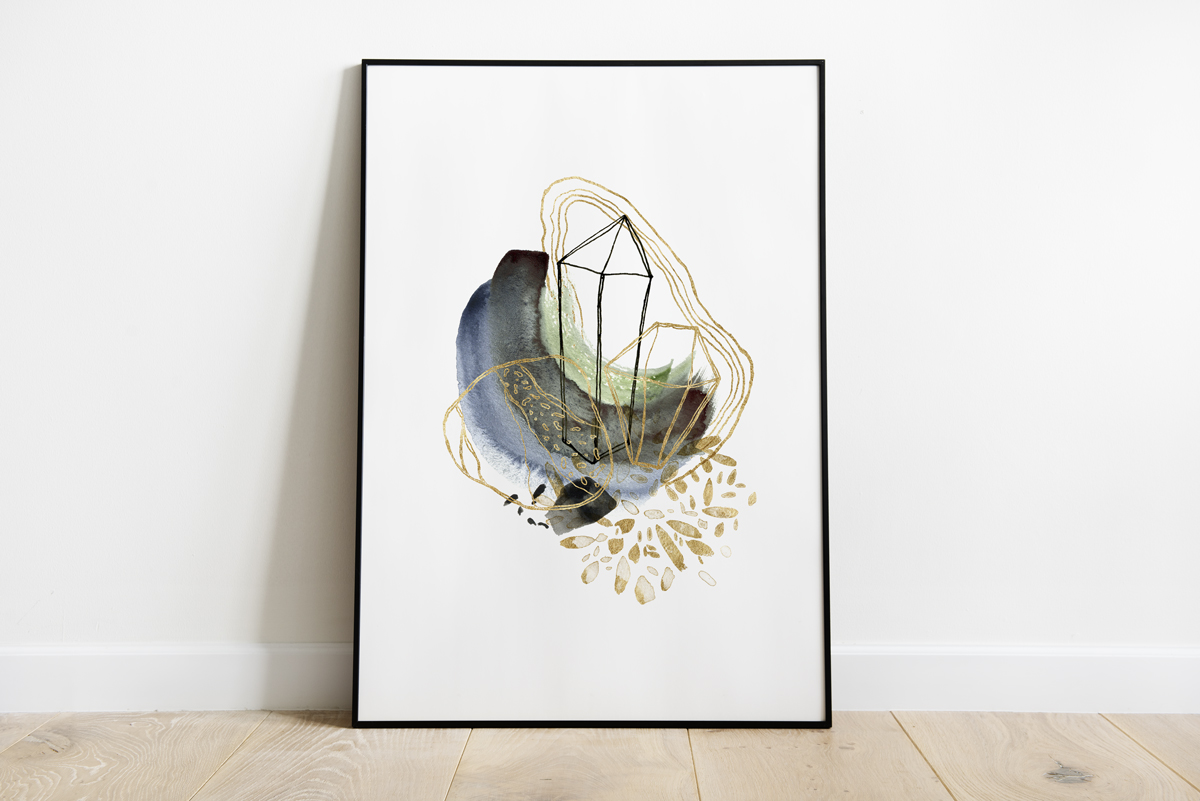 Jadeitowa abstrakcja - klejnoty