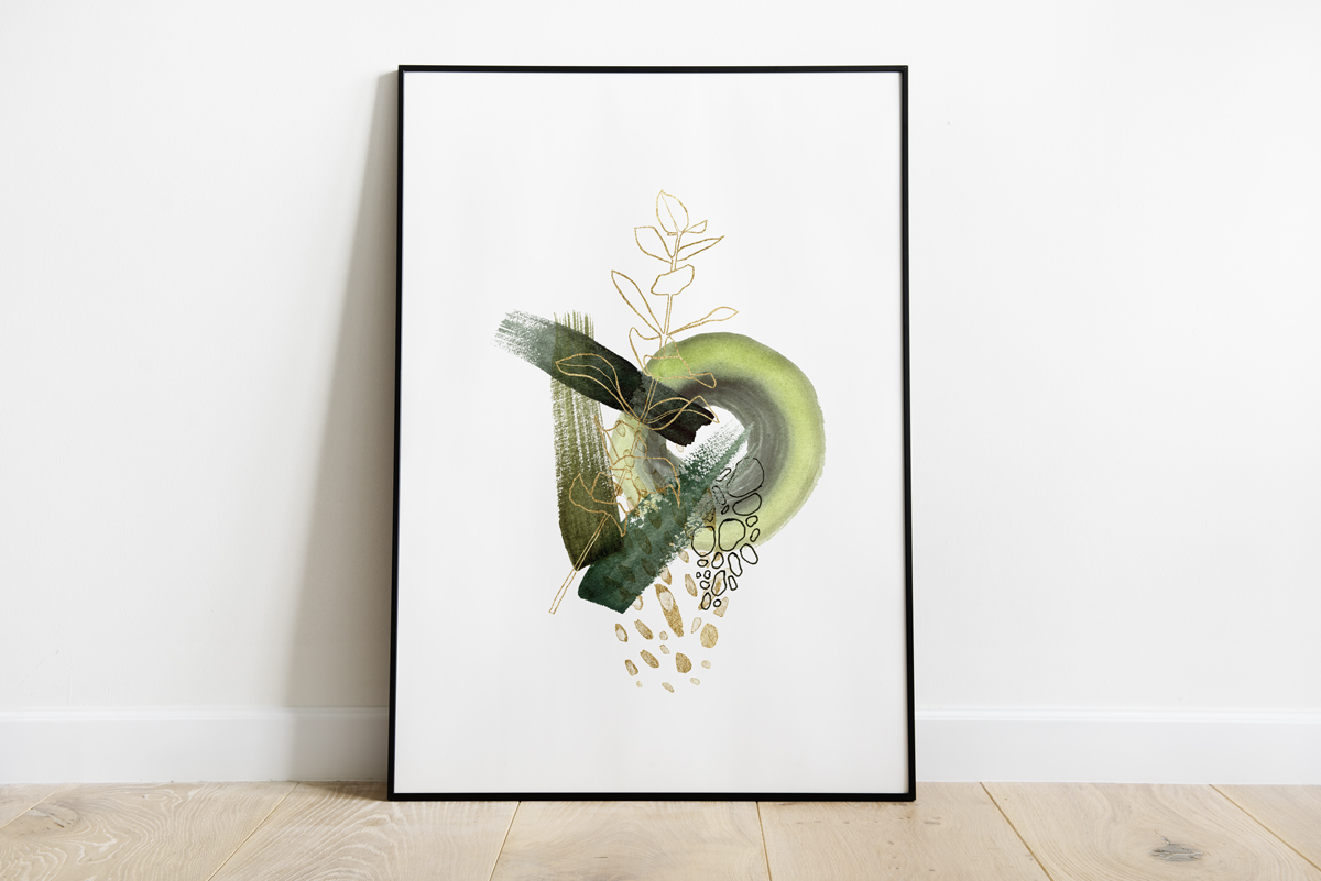 Jadeitowa abstrakcja - roślina