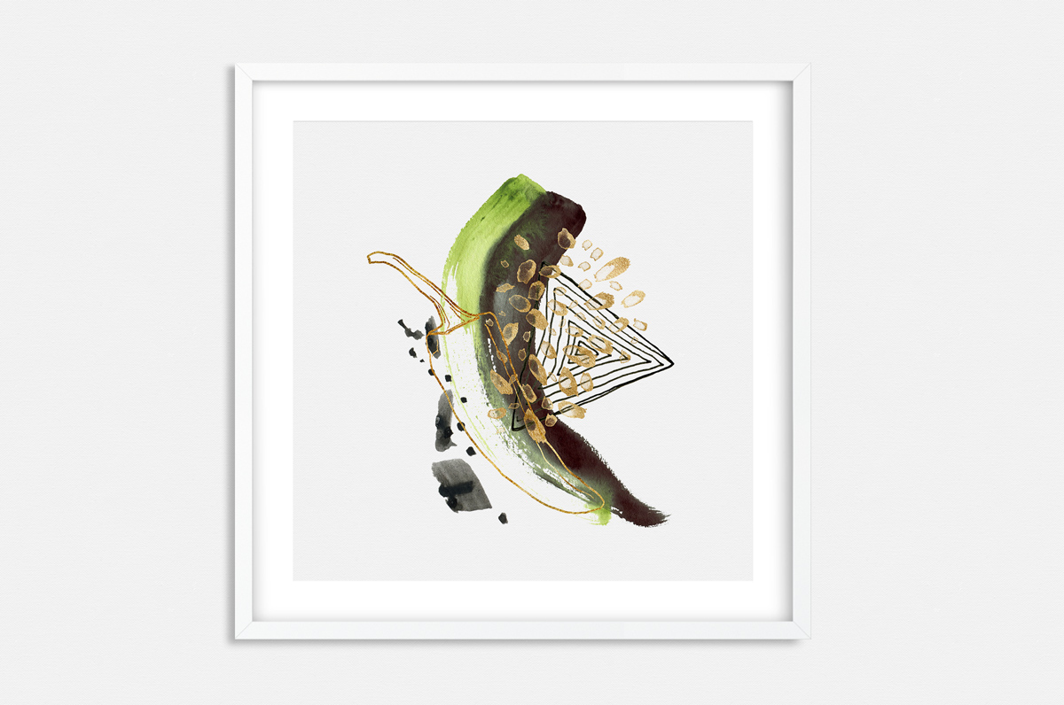 Jadeitowa abstrakcja - papryka