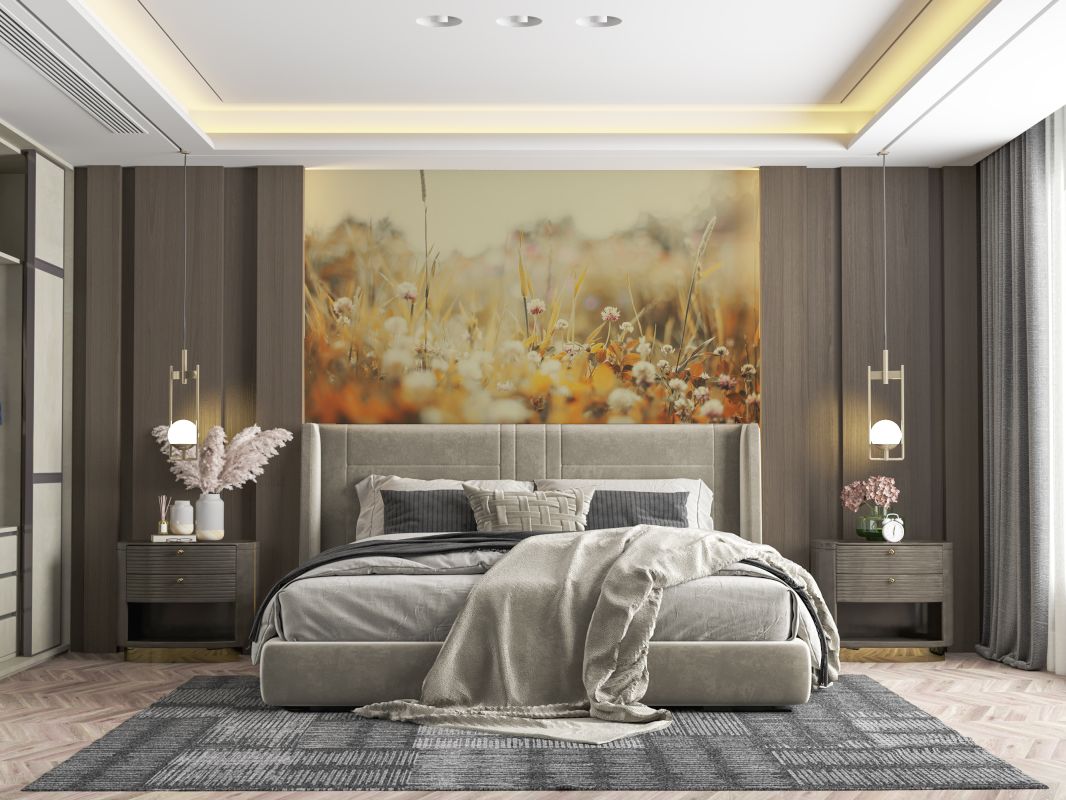 Fototapeta - Rustykalna łąka - fototapeta.shop