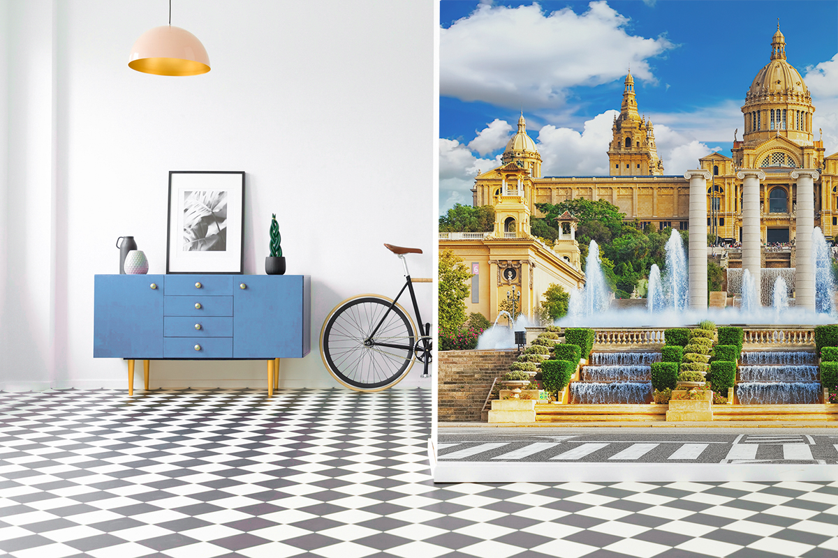 Fototapeta - Narodowe Muzeum Sztuki Katalońskiej Barcelona - fototapeta.shop