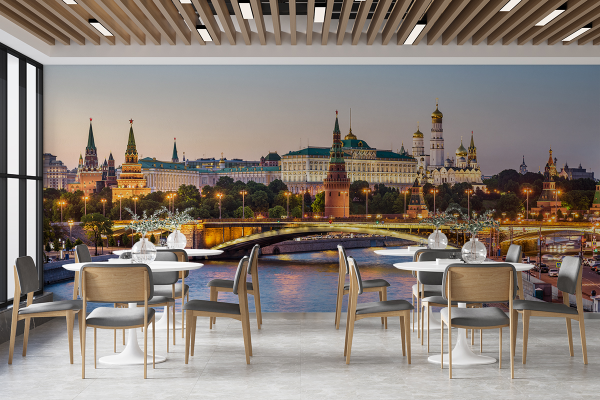 Fototapeta - Panorama Moskwy - fototapeta.shop