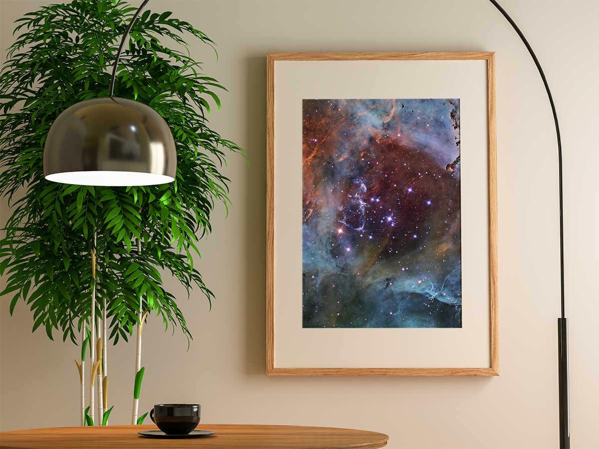 Plakat - Gromada gwiazd - fototapeta.shop
