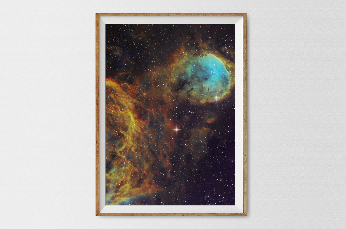 Plakat - Międzygwiezdne obłoki w Kilu - fototapeta.shop