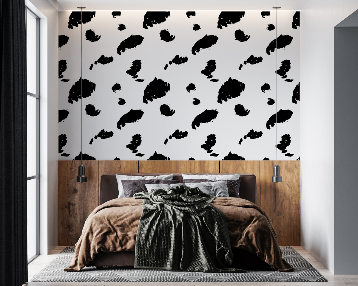 Tapeta - Duże kleksy - fototapeta.shop